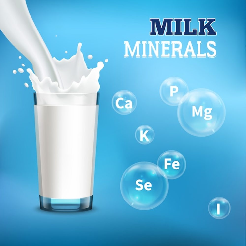 牛奶矿物质和维生素插图